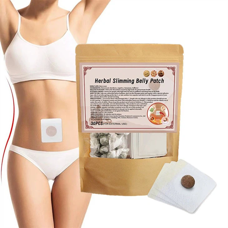 Navel Herbal Slimming Patches For Weight Loss