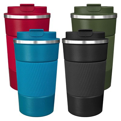 380ml 510ml Κούπες καφέ με μονωμένα μανίκια σιλικόνης