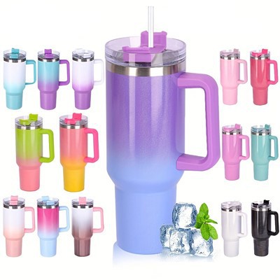 Προσαρμοσμένο μπουκάλι νερού 40oz Metal Cup Insulated Sport GYM